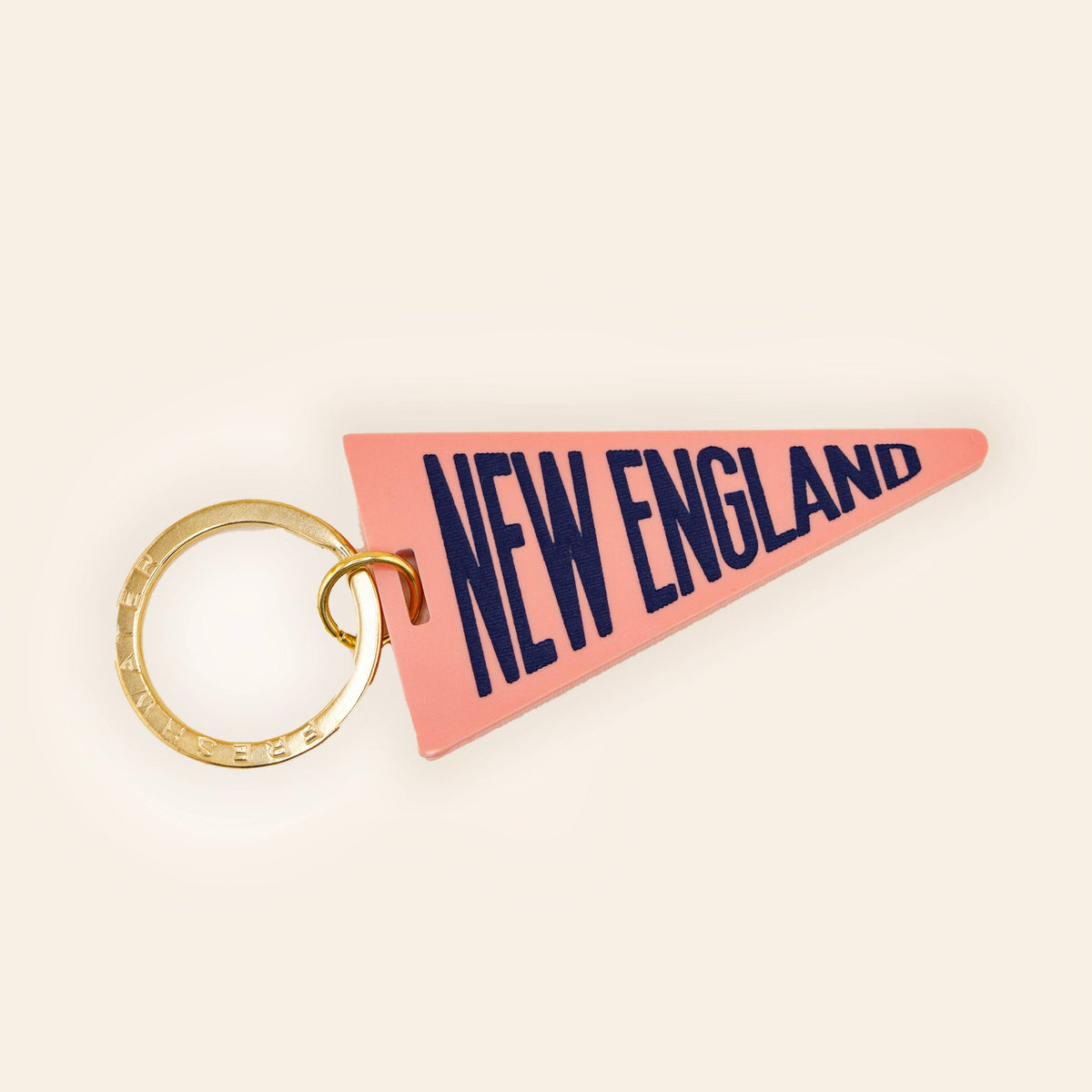Freshwater Curated Goods™ - New England Pennant Flag Acrylic Keychain