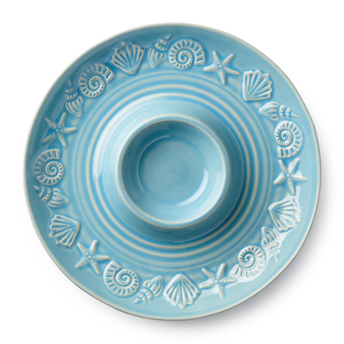 Certified International - Coastline Blue Chip & Dip