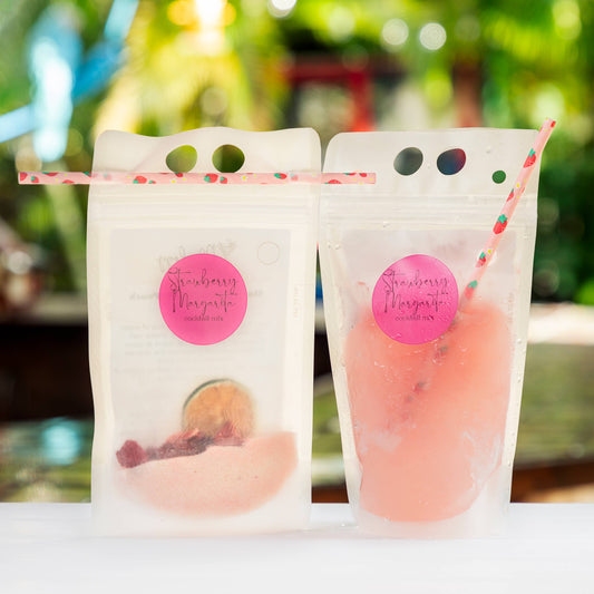 Mixology - Slush Cocktail Pouches: Strawberry Margarita