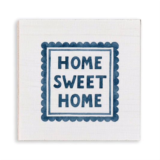 Rustic Marlin - Home Sweet Home Stamp Magnet