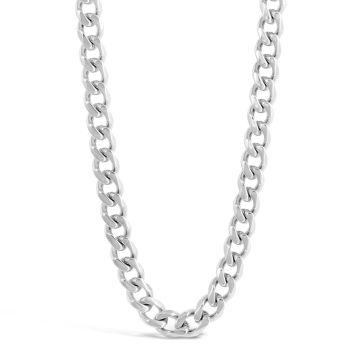 20 Inch Curb Chain SILVER