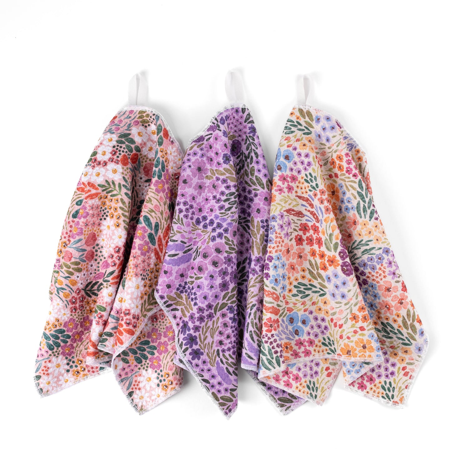 Elyse Breanne Design - Pack of 3 Microfiber Kitchen Towels - Summer Tones