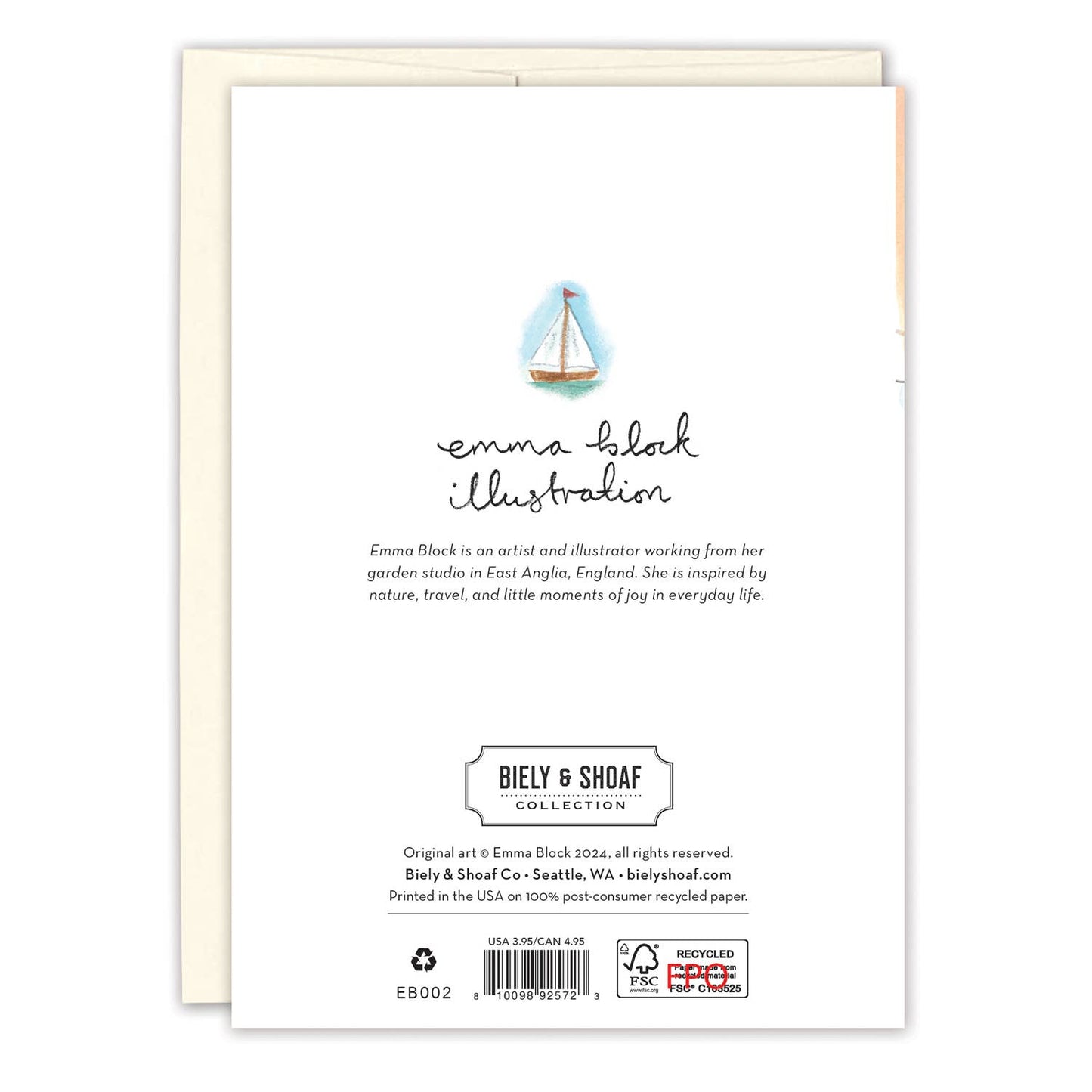 Biely & Shoaf - Beach Chair Birthday Card