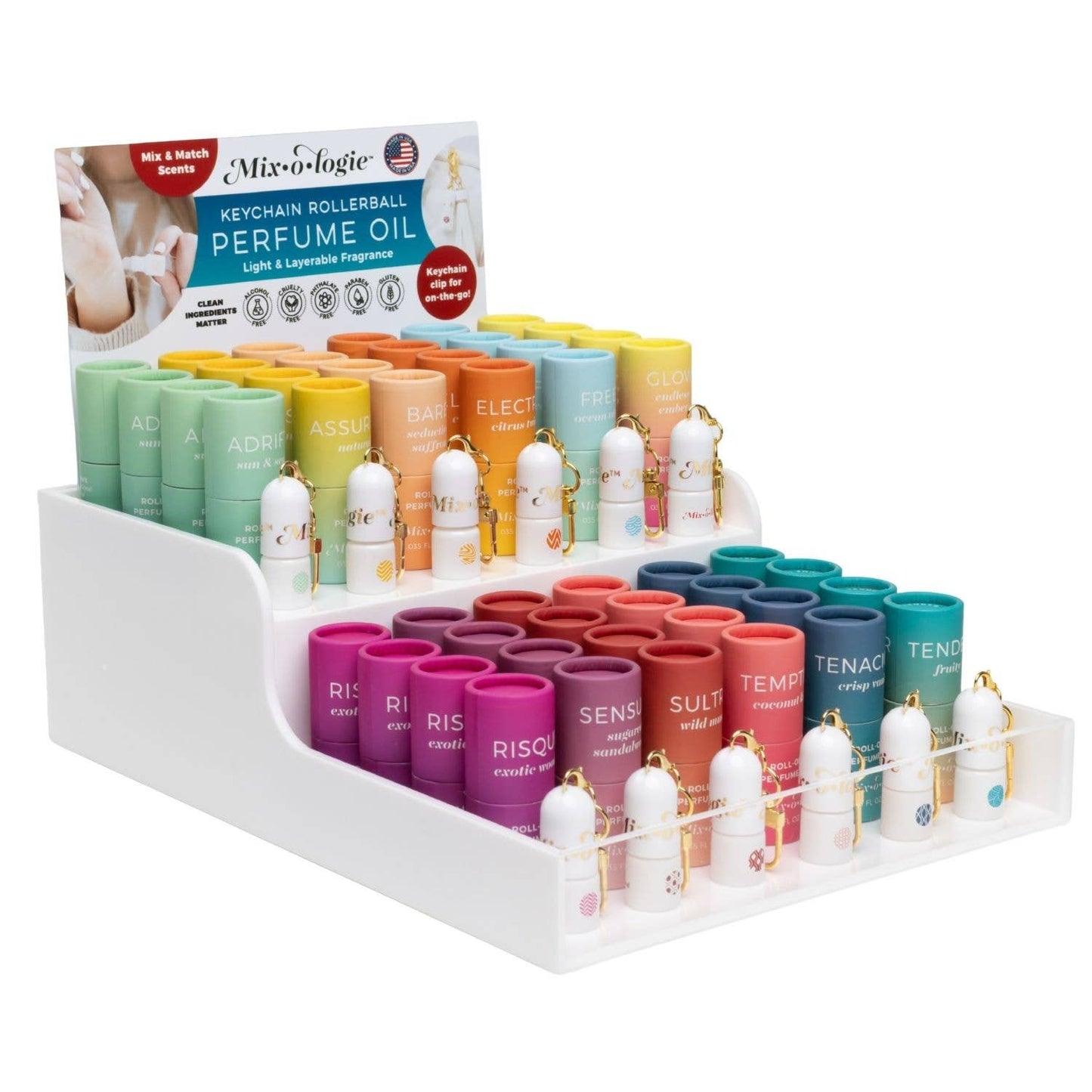 Mixologie - Keychain Mini Rollerball Perfumes