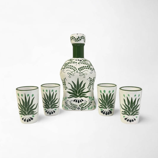 VILLA 318 - Tequila Decanter Set - Agave