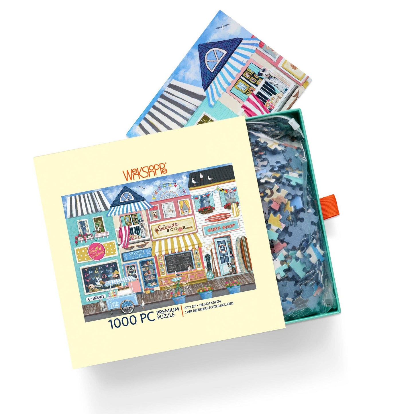 WerkShoppe - Beach Boardwalk 1000 Piece Puzzle