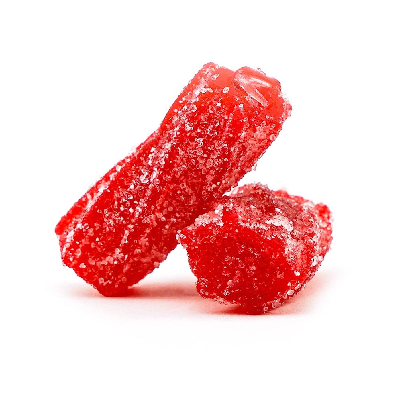 Licorice.com | Caramels.com | Taffy.com - Strawberry Sour Licorice Twists - (8oz Tube)