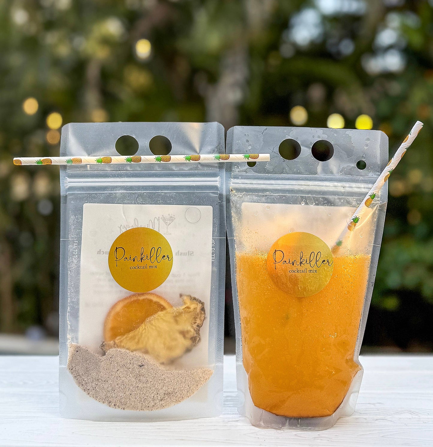 Mixology - Slush Cocktail Pouches: Painkiller