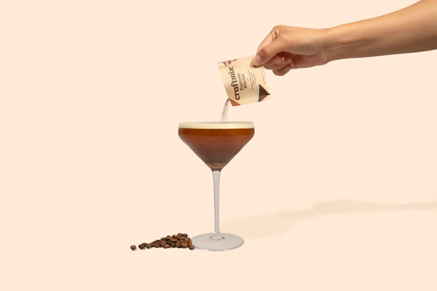 Craftmix - Espresso Martini Cocktail / Mocktail Mixer - 24ct Caddy