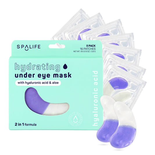 My Spa Life - Hydrating Eye Patches | Hyaluronic Acid & Aloe | 8 Pack