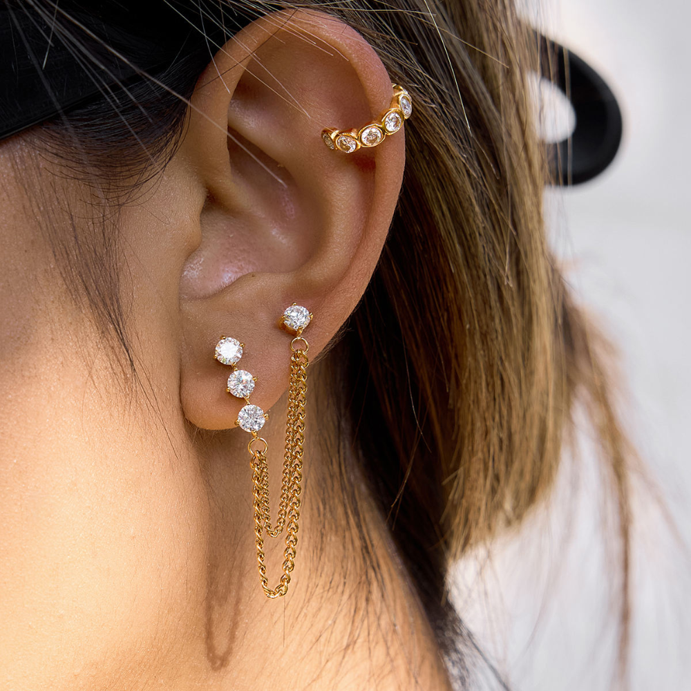 Tropez Chain Drop Earrings