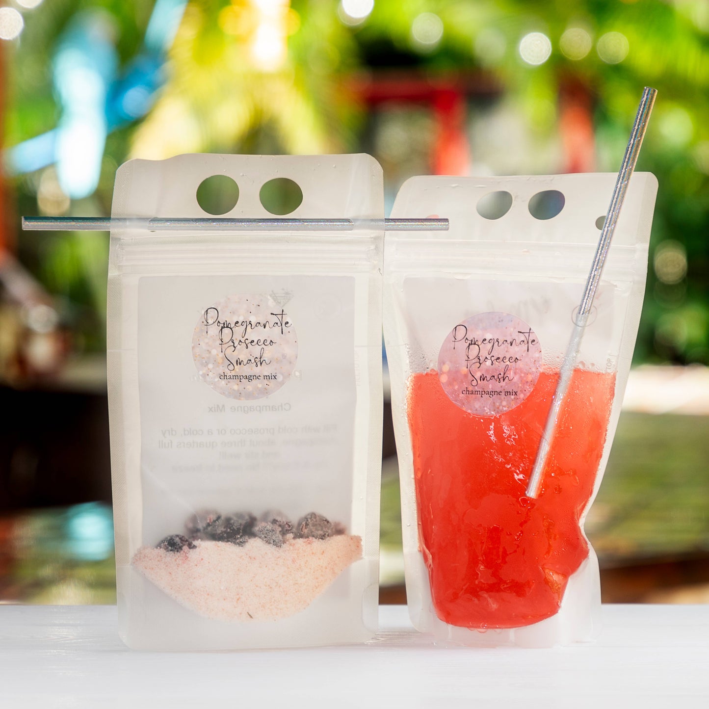 Mixology - Slush Cocktail Pouches: Pink Flirtini