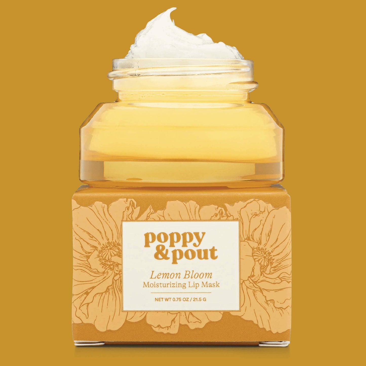 Poppy & Pout - Lip Mask, Original, Lemon Bloom