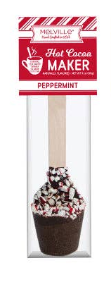 Melville Candy Company - Hot Chocolate Spoons - peppermint crush