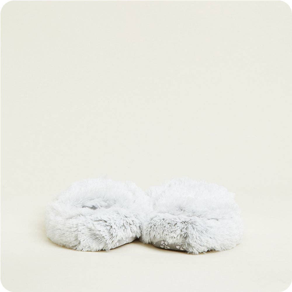 Warmies - Lavender Scented - Marshmallow Gray Warmies Slippers