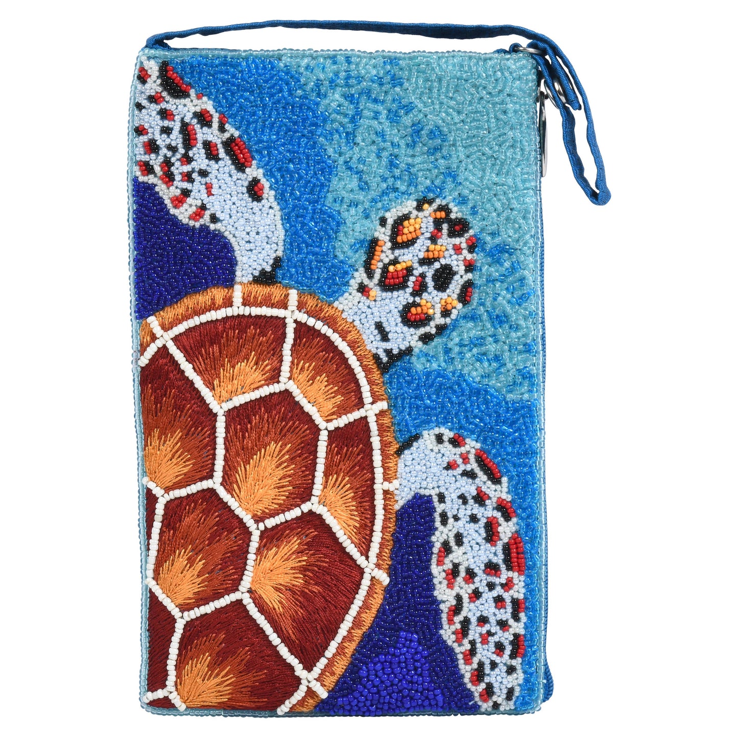 Bamboo Trading Company - Club Bag Embroidered Turtle