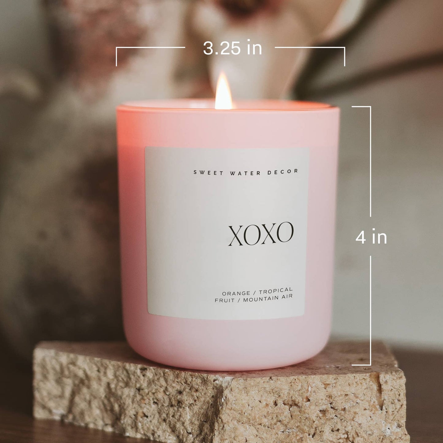 Sweet Water Decor - Best Mom Ever 15 oz Soy Candle, Matte Jar - Gifts