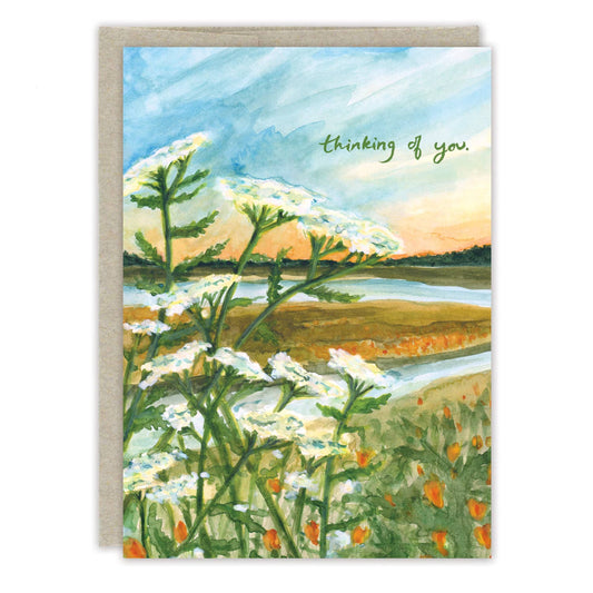 Biely & Shoaf - Yarrow Thinking Of You Card
