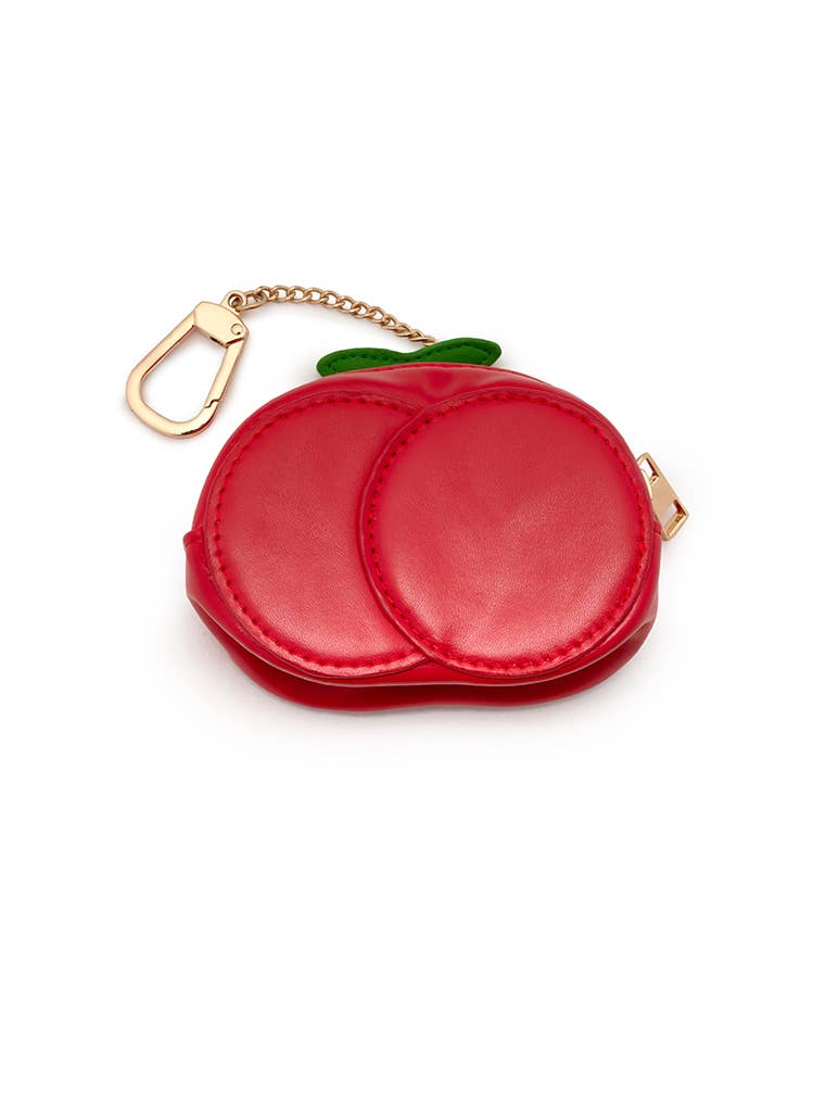 2-in-1 Bag Charm & Reusable Shopper Bag - Cherries