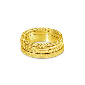 4-Ring Set GOLD 8