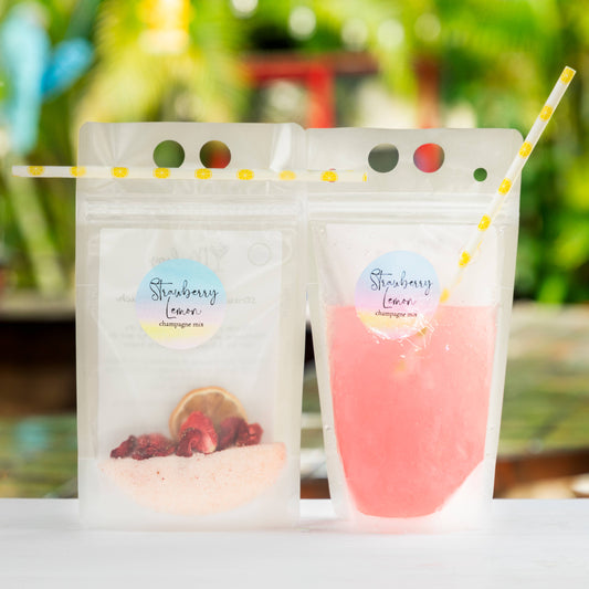 Mixology - Slush Cocktail Pouches: Strawberry Lemon