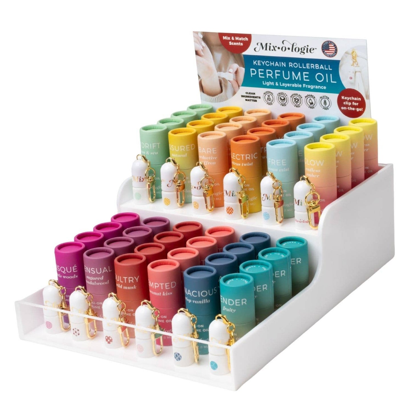 Mixologie - Keychain Mini Rollerball Perfumes