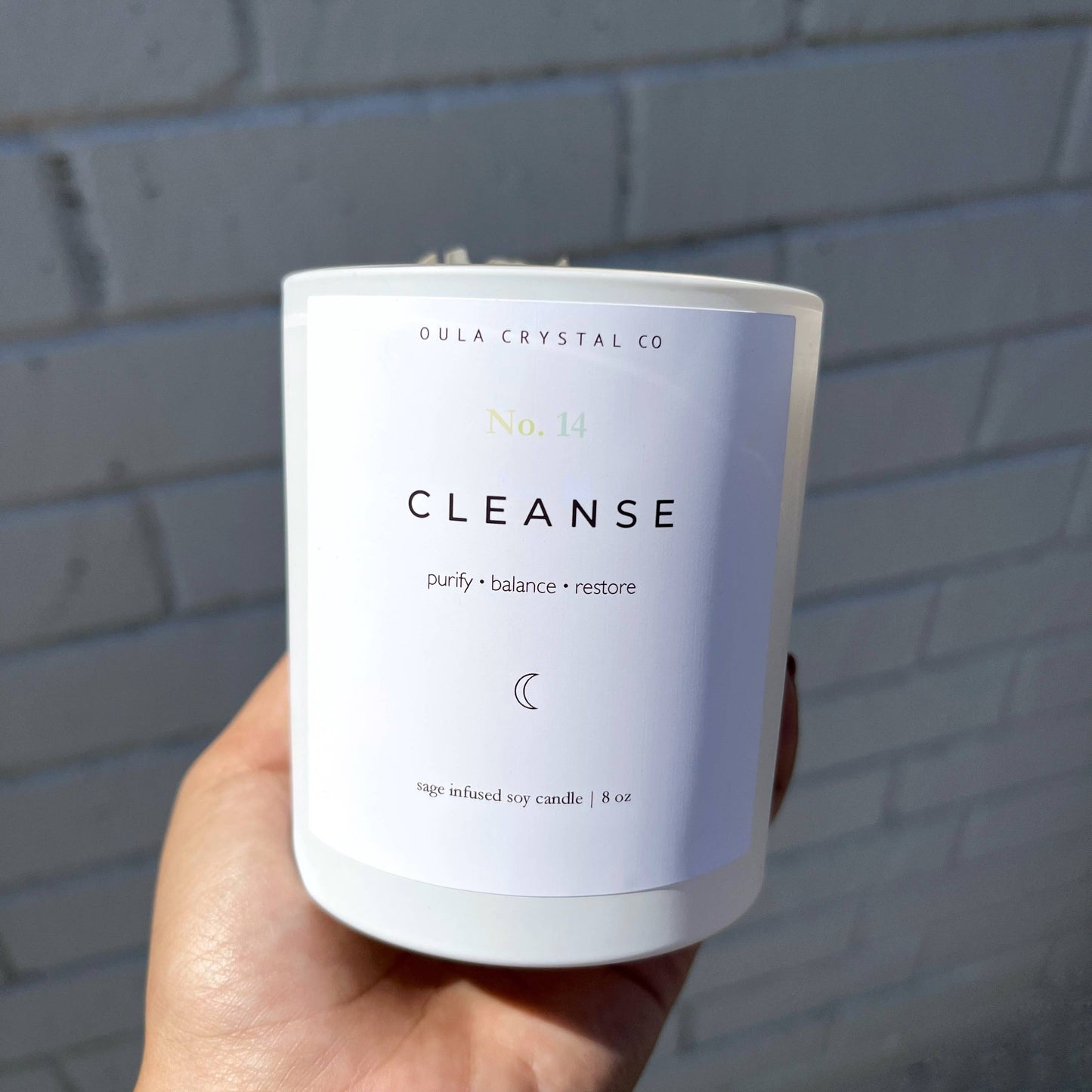 Cleanse | Sage Infused Candle | 8oz