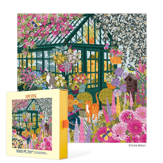 WerkShoppe - Spring Greenhouse 1000 Piece Puzzle
