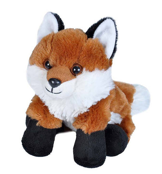 Wild Republic - Hug'Ems-Mini Red Fox Stuffed Animal 7"