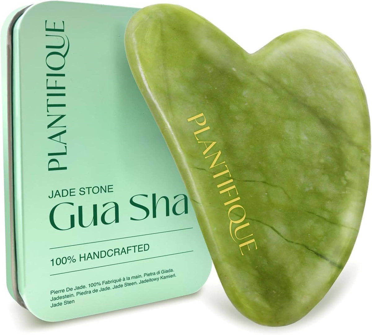 Plantifique - Jade Gua Sha Facial Massager