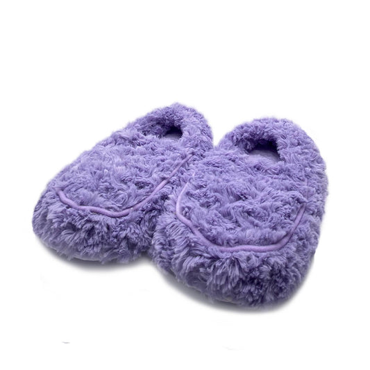 Warmies - Curly Purple Warmies Slippers