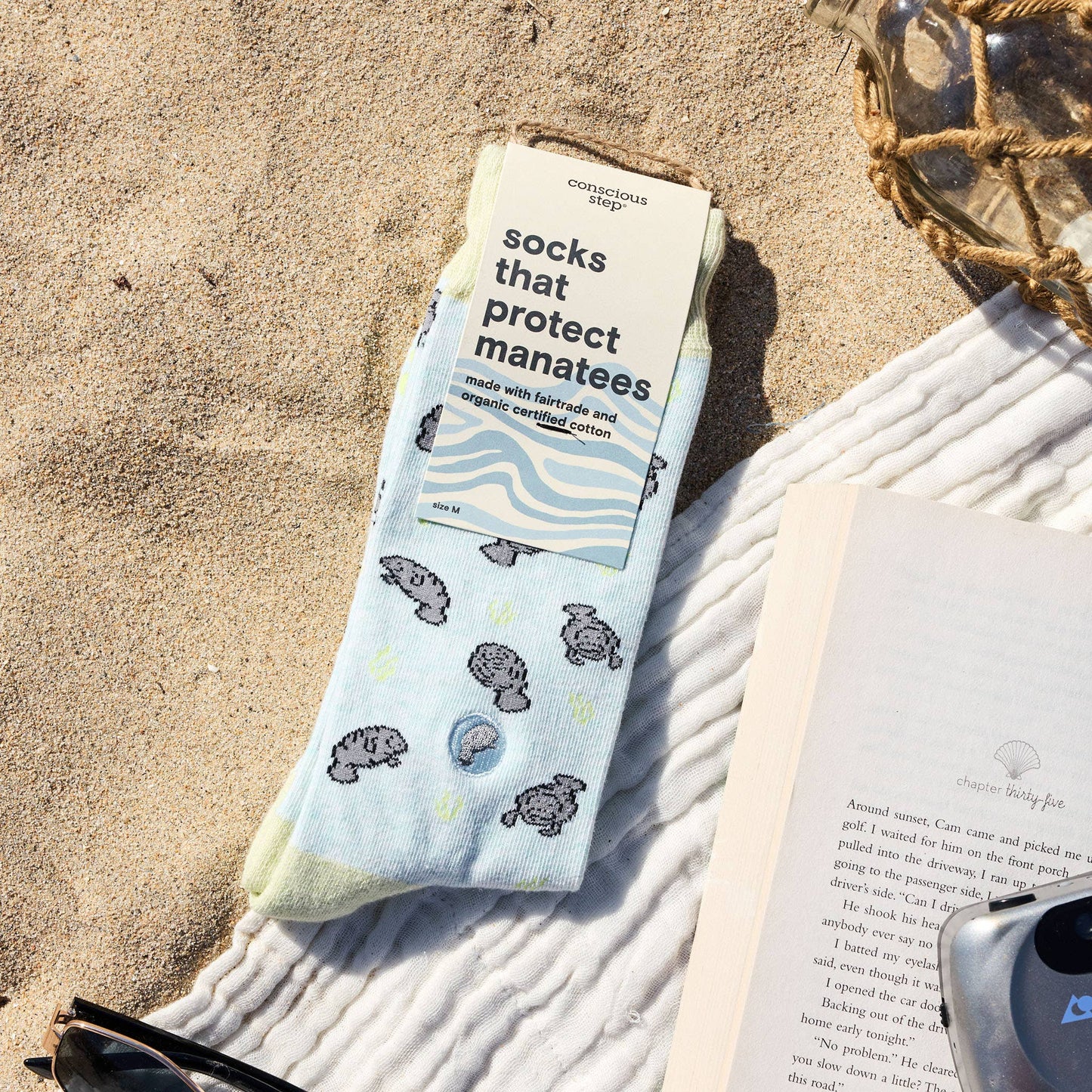 Conscious Step - Socks that Protect Manatees