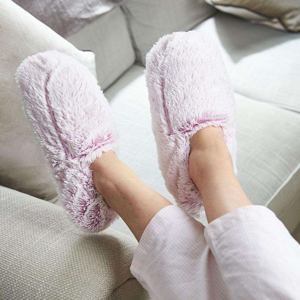 Warmies - Marshmallow Lavender Warmies Slippers