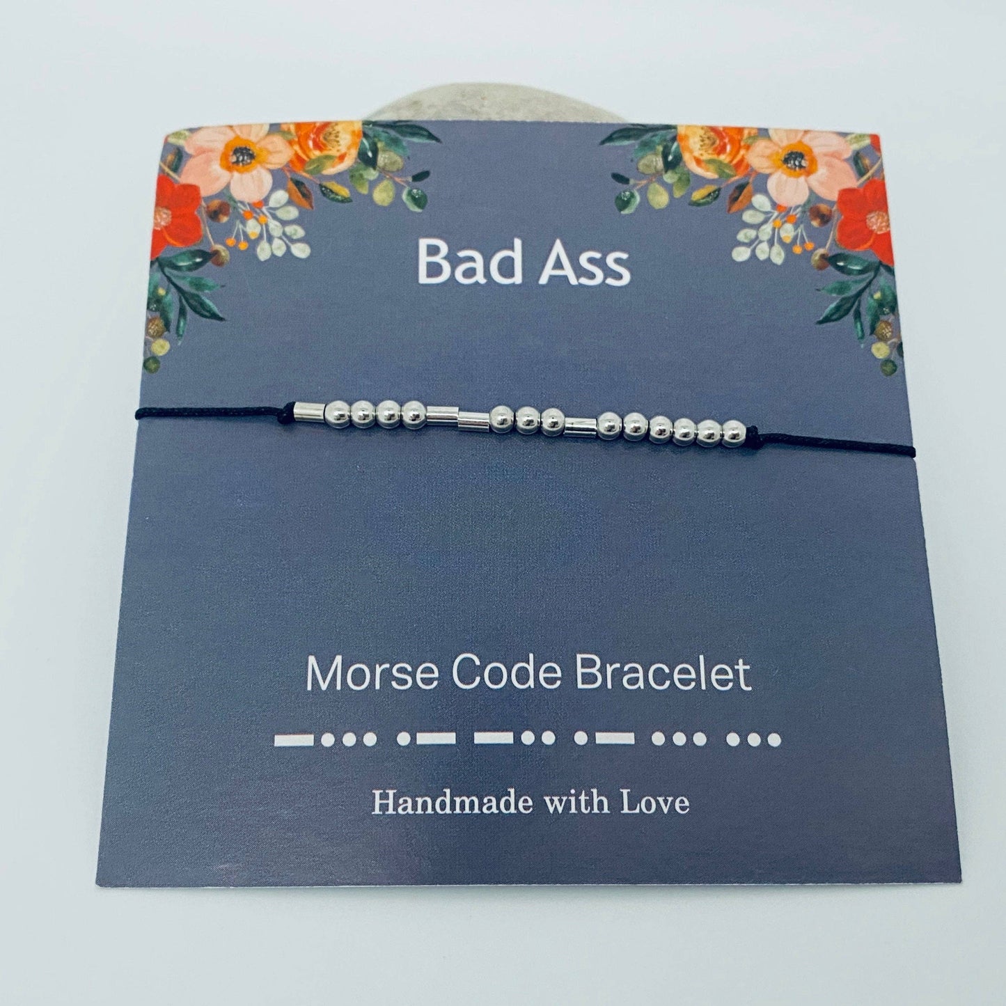 Mio Queena - Multi style Morse Code Stretch Bracelets: BFF
