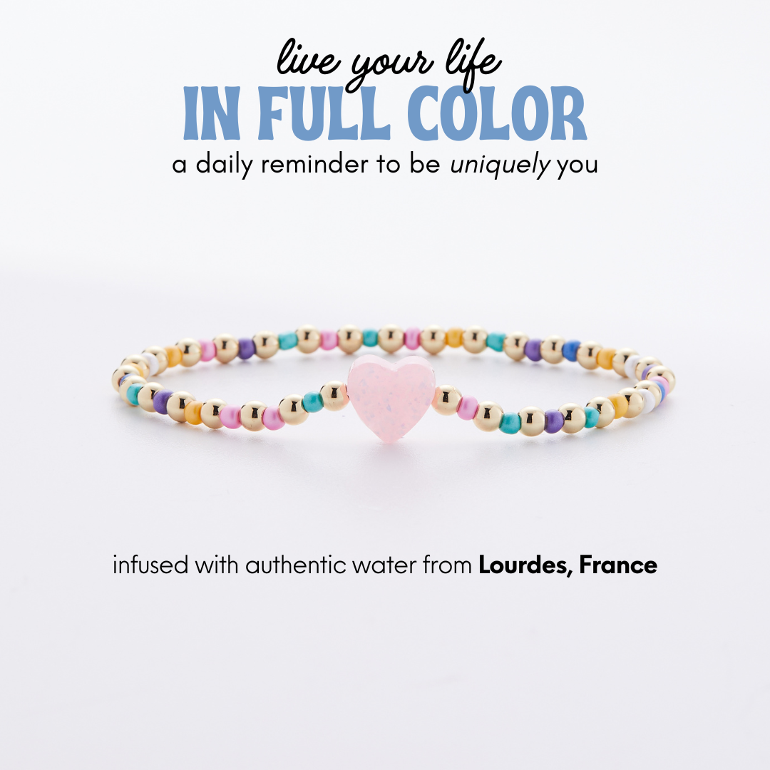 Holy Water Bracelet - HOLY WATER UNCONDITIONAL LOVE BRACELET IN OMBRE: Stainless Steel