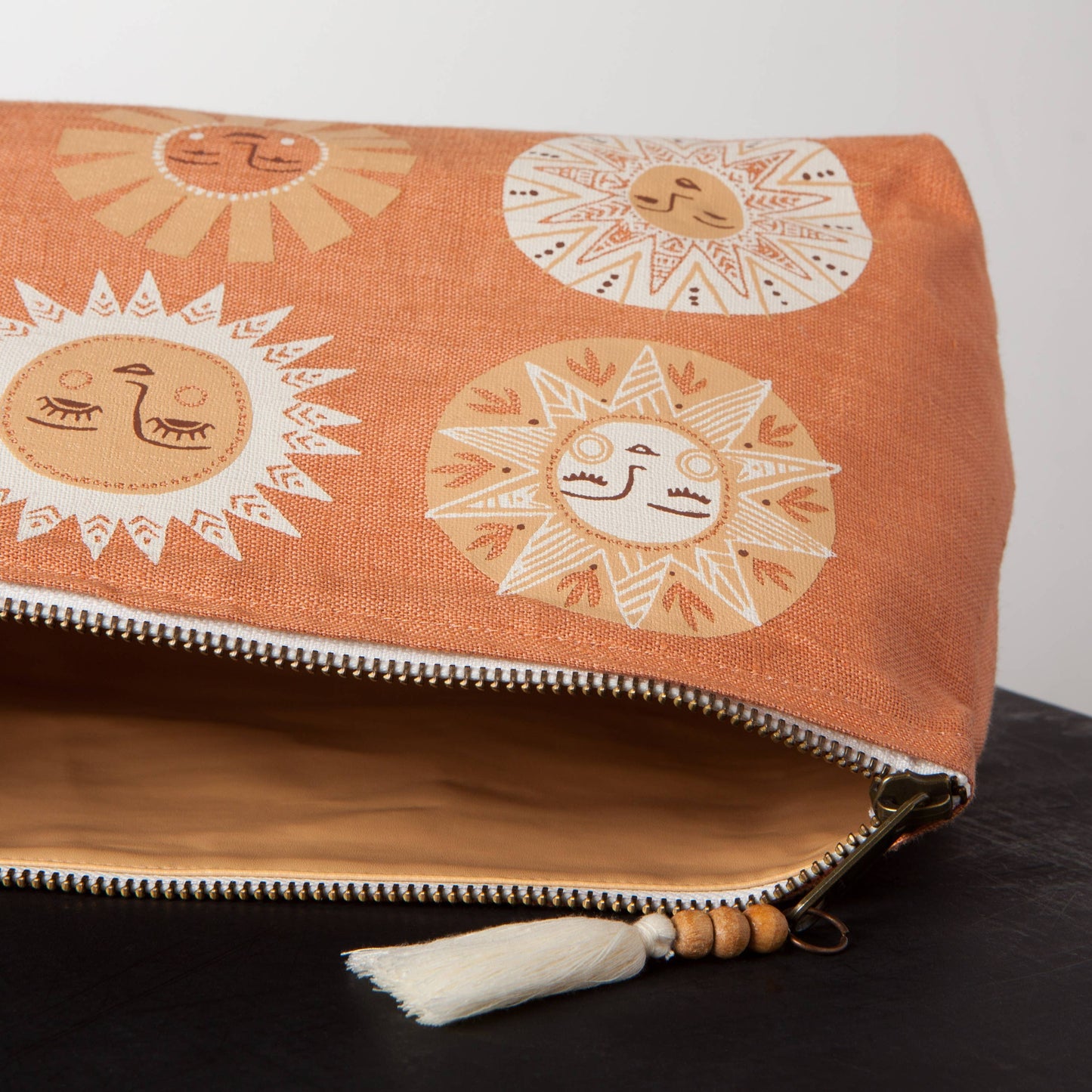 Danica Studio - Soleil Large Linen Cosmetic Bag