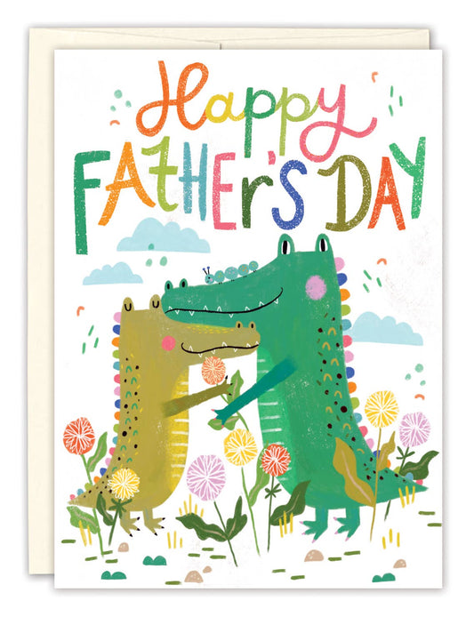 Biely & Shoaf - Crocodiles Father's Day Card