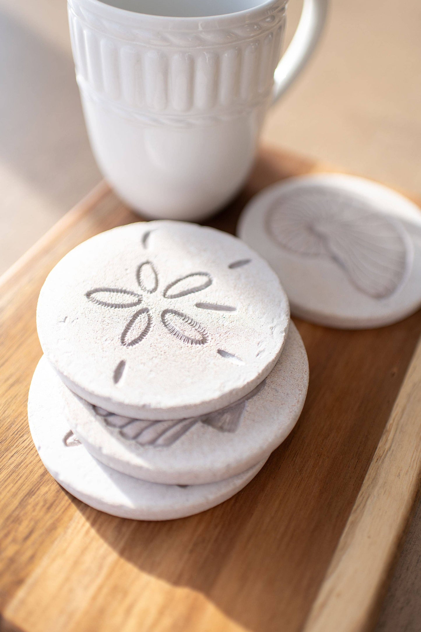 Shoreline Stoneware Coasters