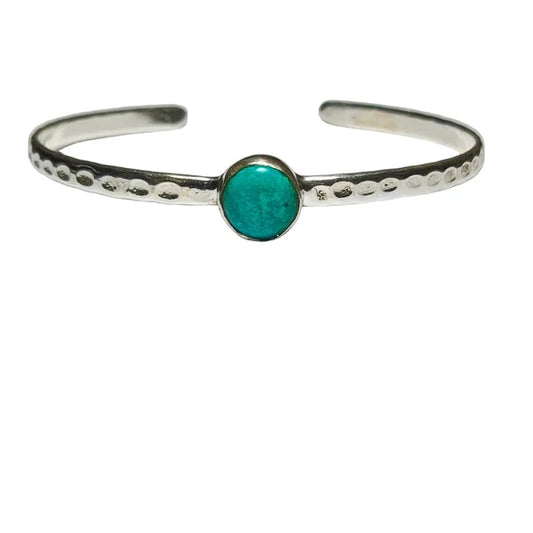 Freedom Stone Turquoise Freedom Cuff - Sterling Silver