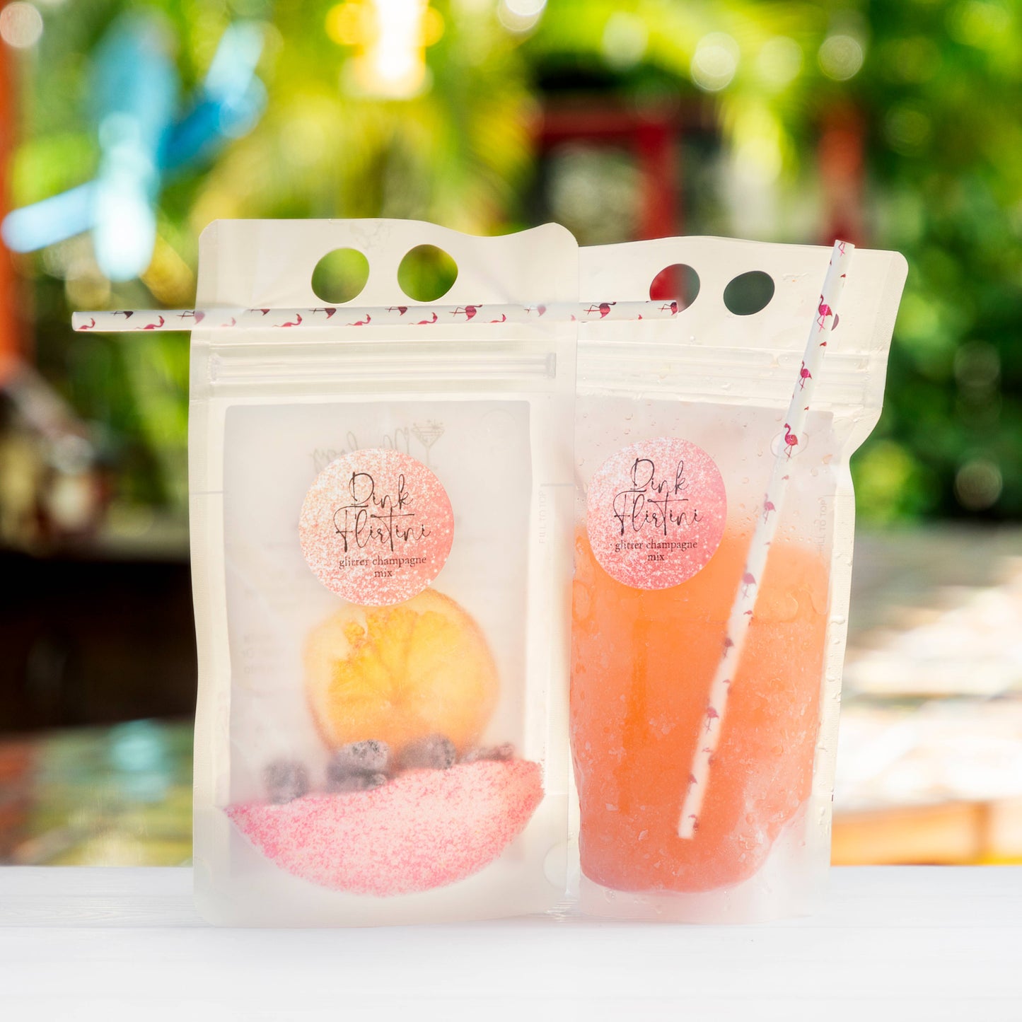 Mixology - Slush Cocktail Pouches: Pink Flirtini