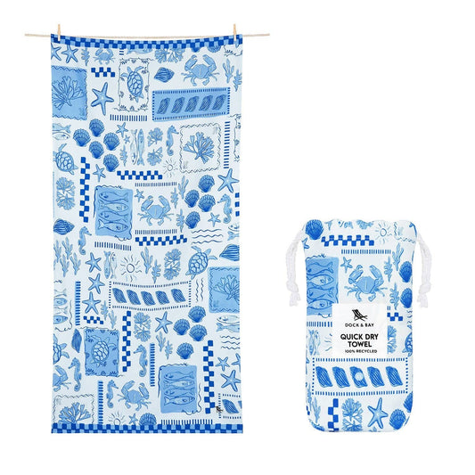 Dock & Bay USA - Quick Dry Towels - Grecian Shores