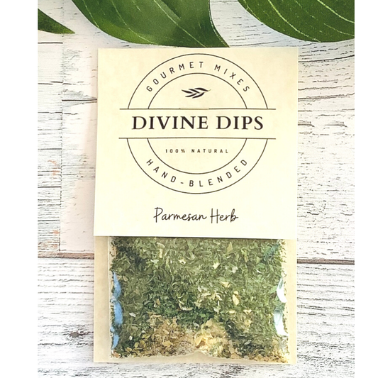 Divine Dips - Parmesan Herb Seasoning Dip Mix & Cheese ball Spices