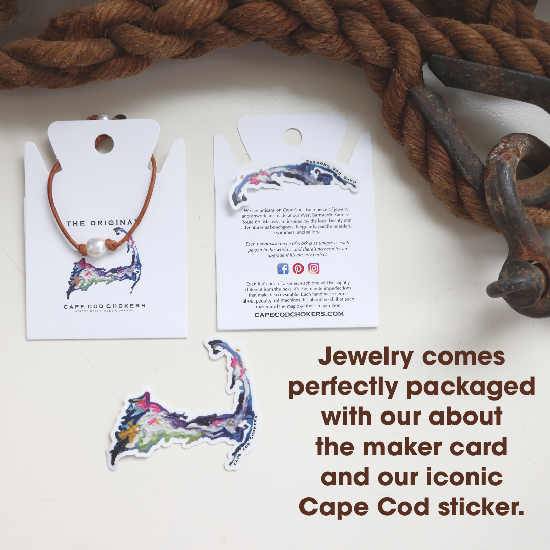 Cape Cod Chokers - Recycled Sea Glass Single Bracelet: 7"