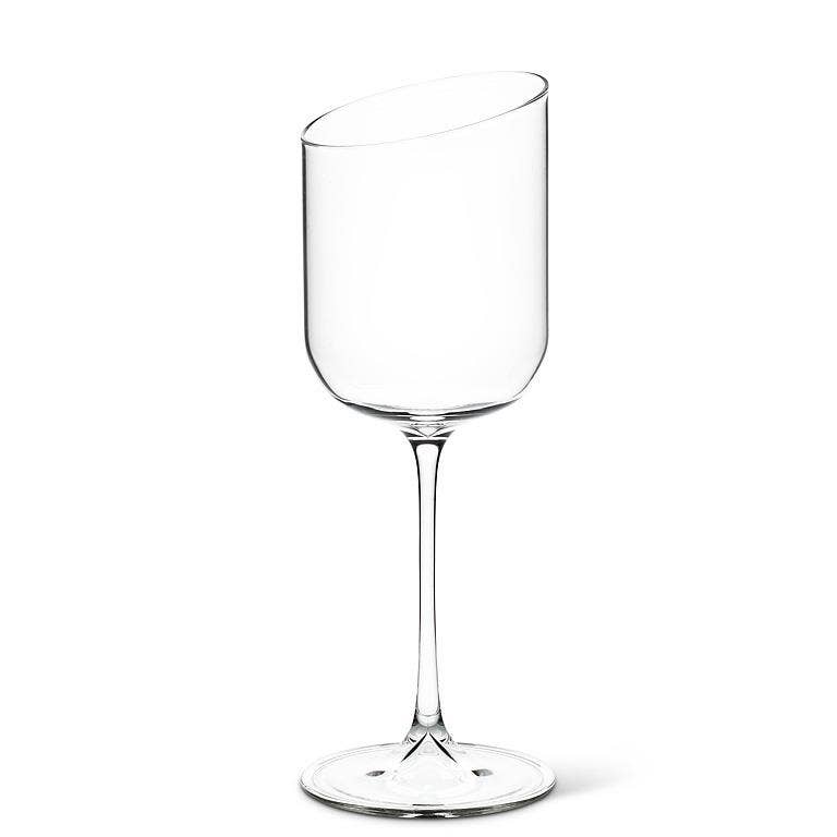 Abbott - Angle Cut Clear Goblet
