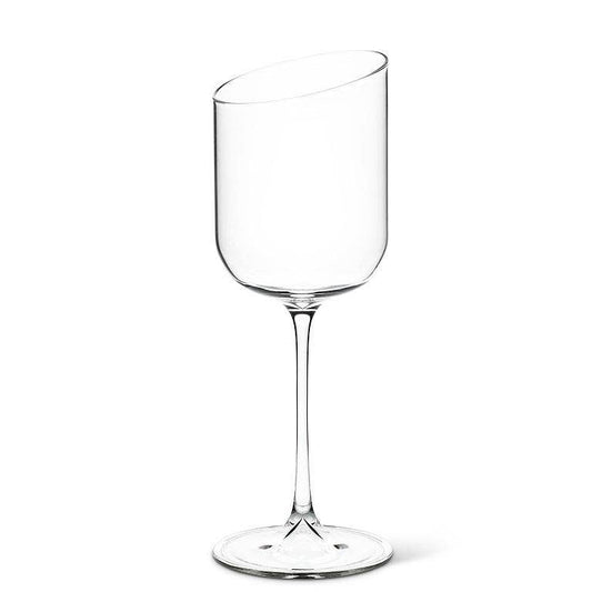 Abbott - Angle Cut Clear Goblet