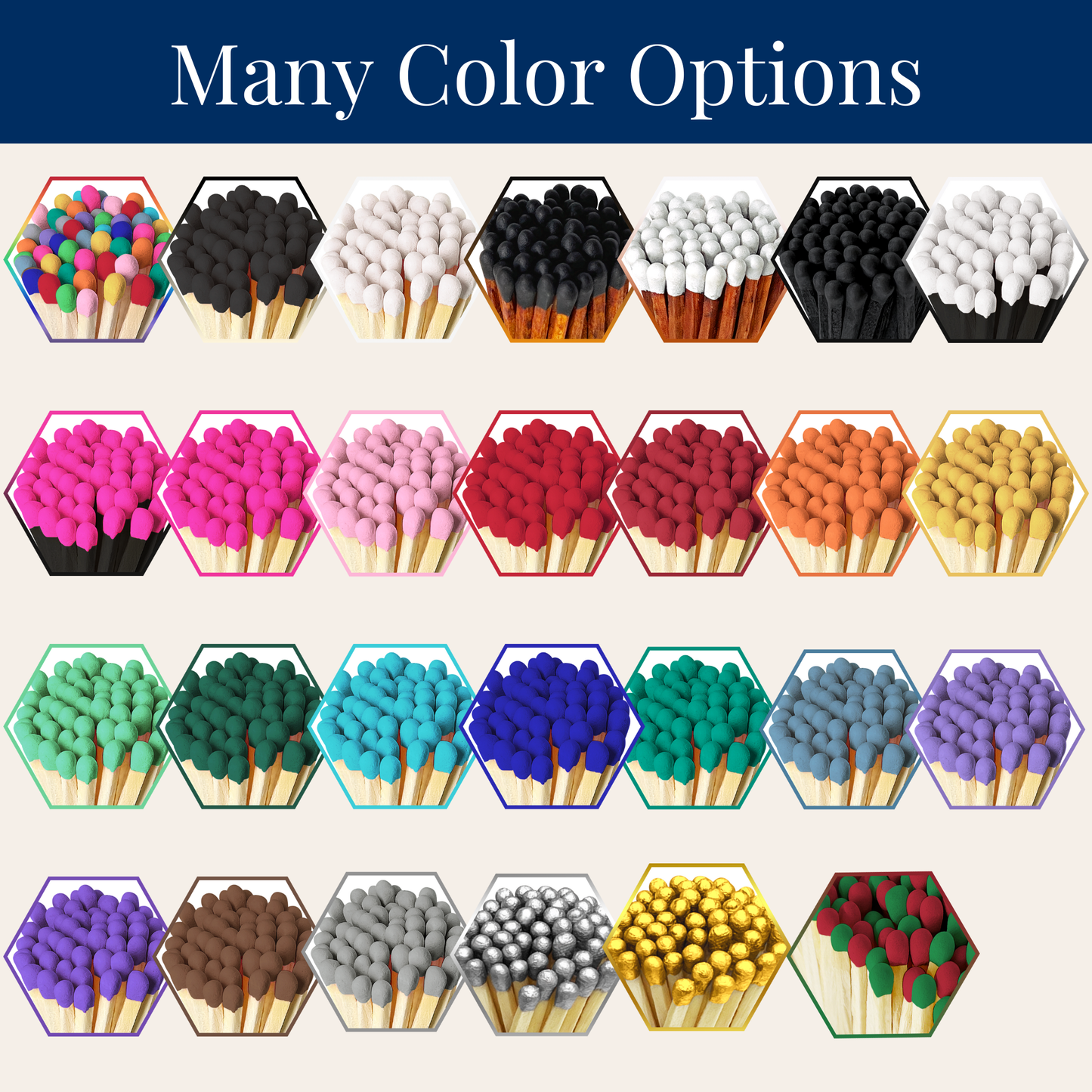 Thankful Greetings - 4" Matches in Premium Glass Cloche - Light Blue