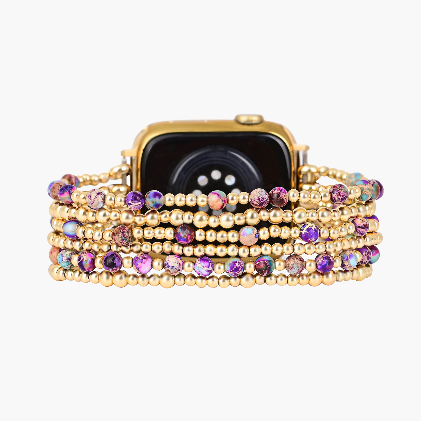 Cape Diablo - Intense Jasper Glimmer Stretch Apple Watch Strap