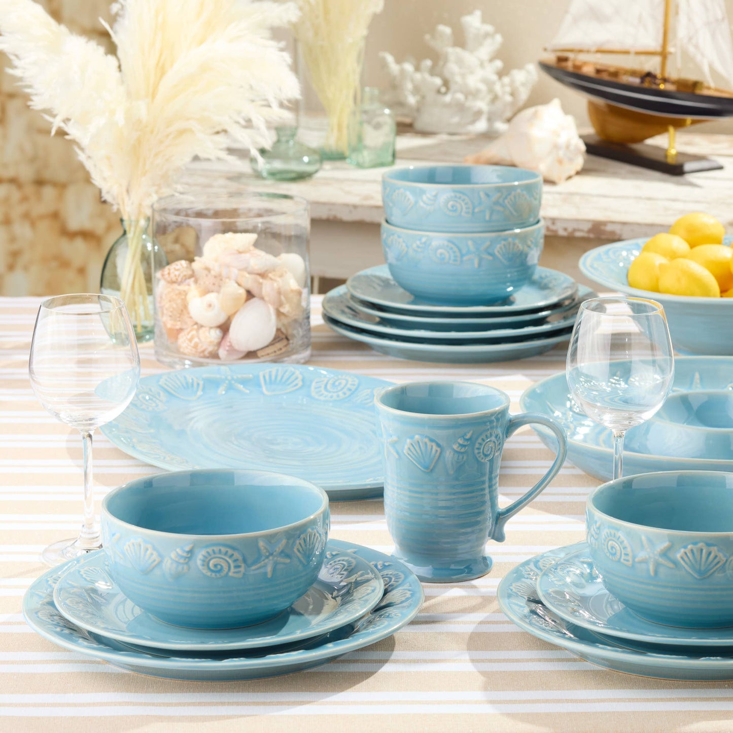 Certified International - Coastline Blue Chip & Dip