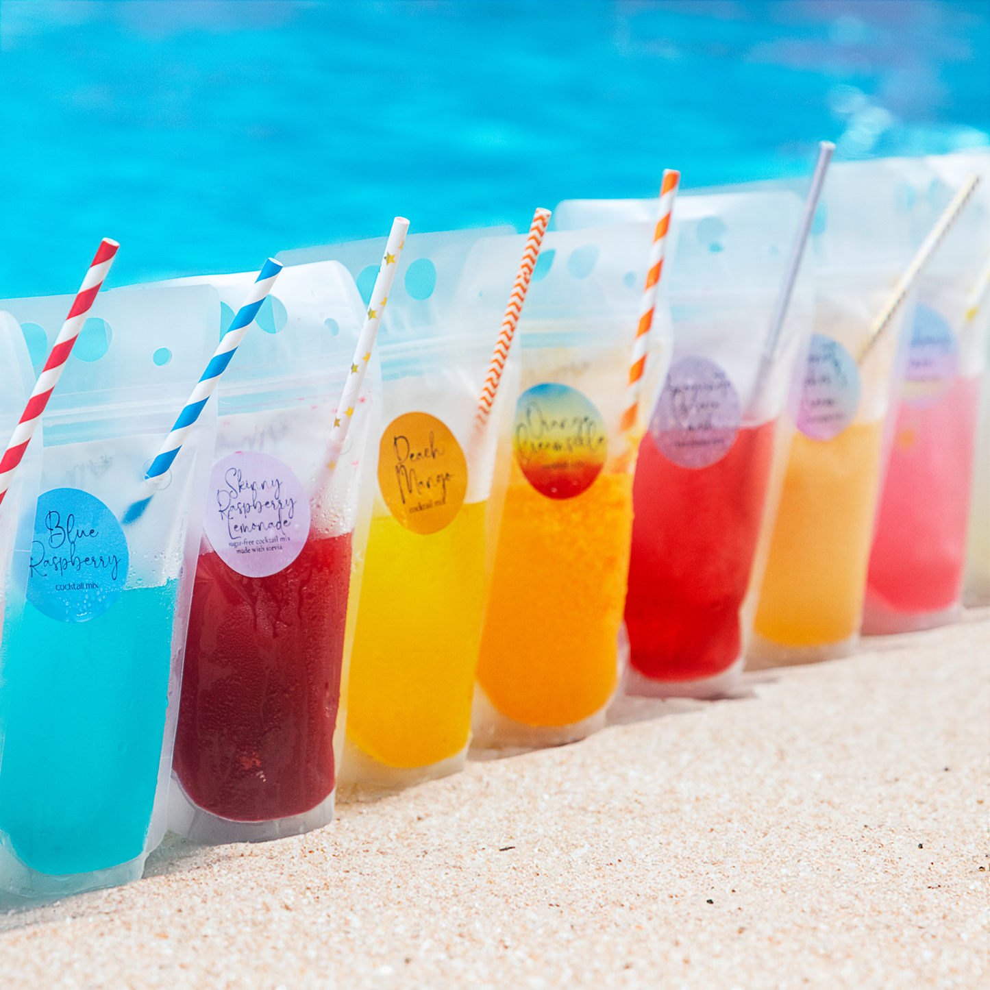Mixology - Slush Cocktail Pouches: Pink Flirtini
