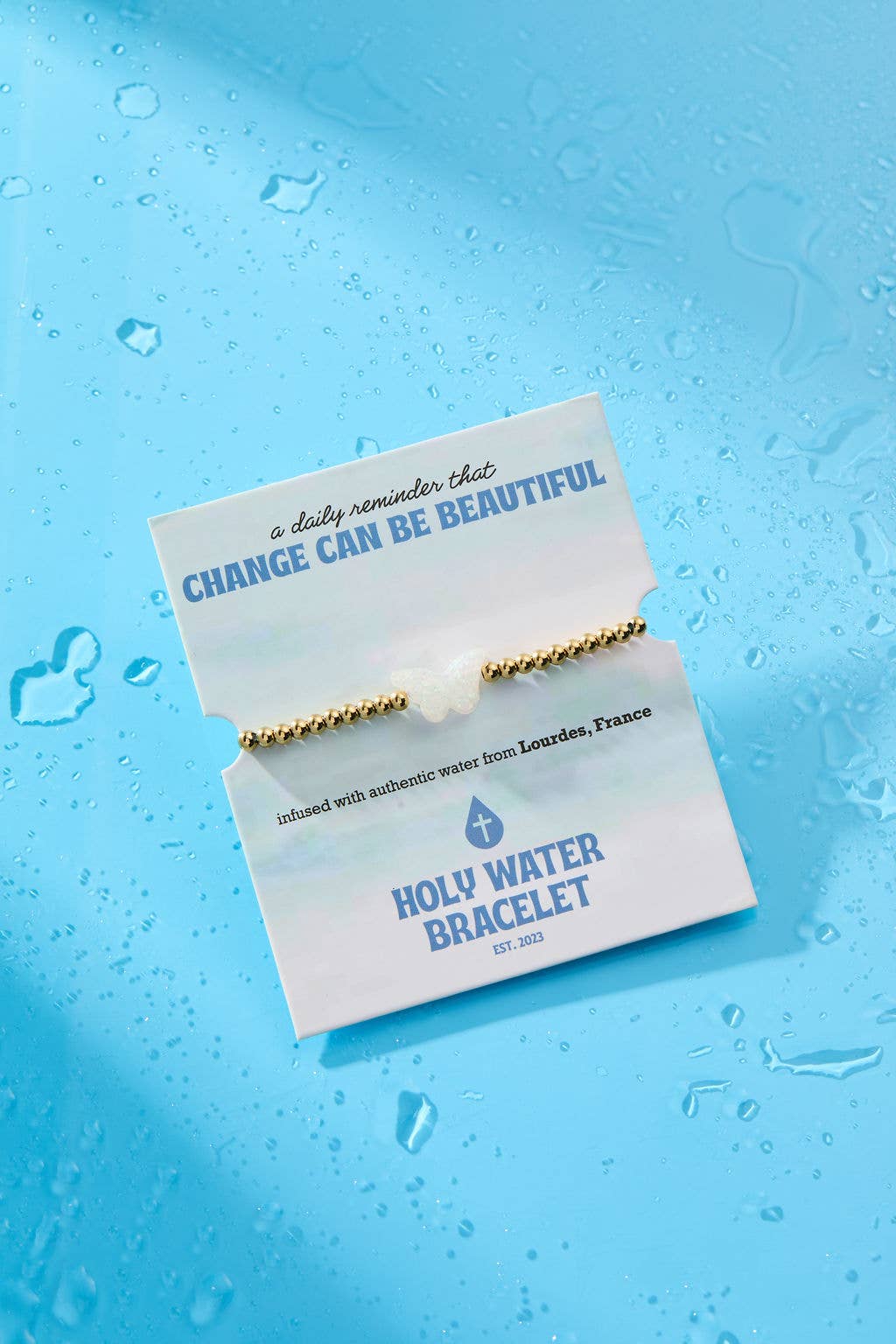 Holy Water Bracelet - HOLY WATER BUTTERFLY BRACELET